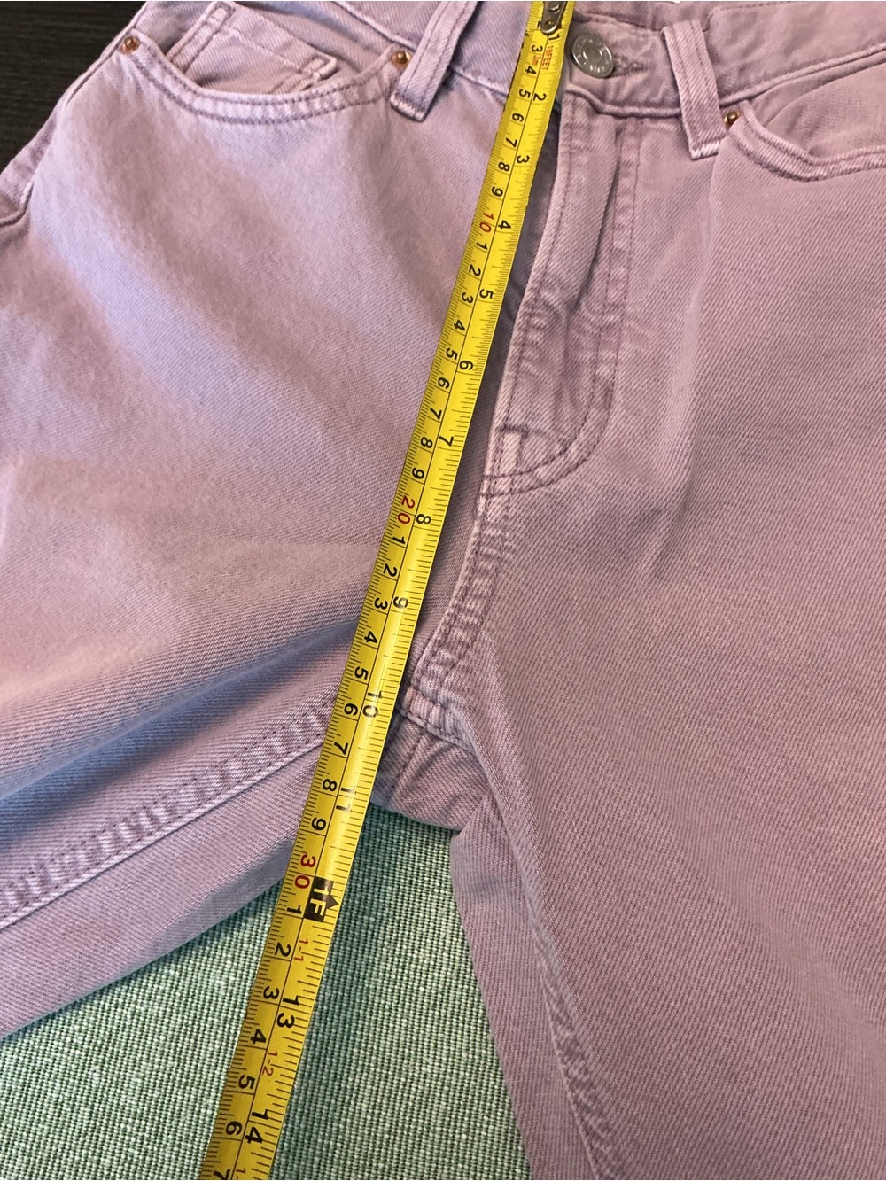 PacSun Lavender High-Rise Wide Leg Jeans for Women - Picture 7 of 10